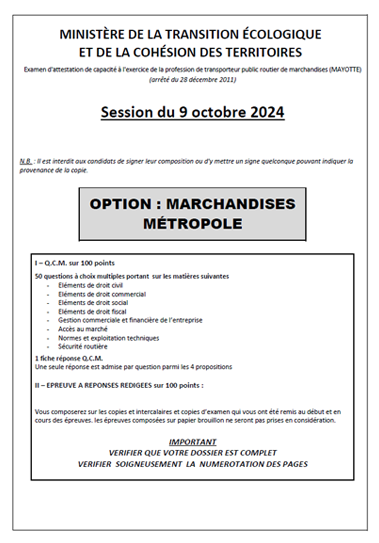 SUJET MARCHANDISES 2024-CAPAPLUS